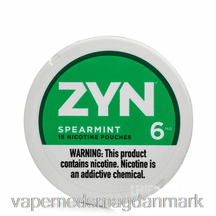 Vape Uden Nikotin Zyn Nikotinposer - Spearmint 6mg